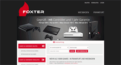 Desktop Screenshot of foxter.eu